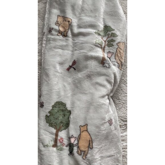 Pooh Bear Collection Winnie The Pooh Piglet Throw Blanket 50” X 70” NEW - Picture 11 of 14